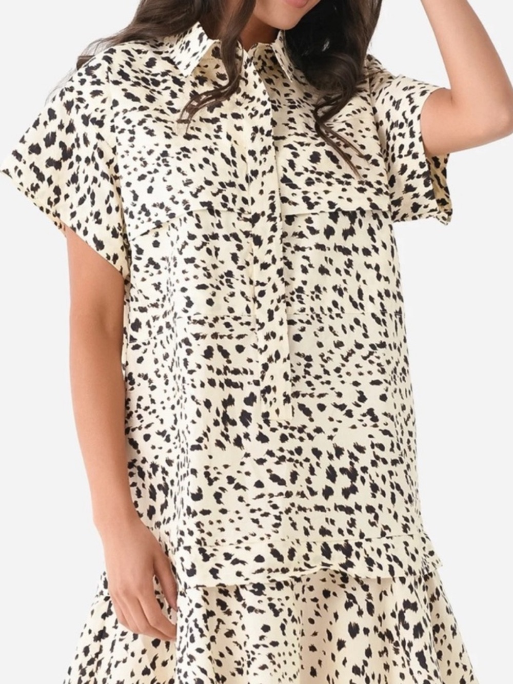 Hunter Bell Addison Dress | Animal Print | Size XS